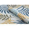 Kusový koberec Cooper Sisal Leaves 22251 ecru/navy