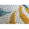 Kusový koberec Cooper Sisal Leaves 22251 ecru/navy