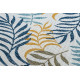 Kusový koberec Cooper Sisal Leaves 22251 ecru/navy