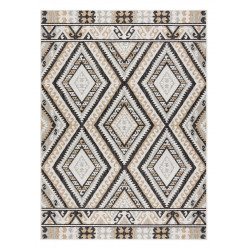 Kusový koberec Cooper Sisal Aztec 22224 ecru/black