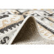 Kusový koberec Cooper Sisal Aztec 22224 ecru/black – na von aj na doma