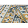 Kusový koberec Cooper Sisal Aztec 22218 ecru/navy – na von aj na doma