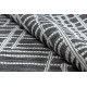 Kusový koberec Sion Sisal Trellis 22144 black/ecru