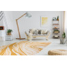 Kusový koberec Sion Sisal Marble 22169 ecru/yellow