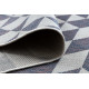 Kusový koberec Sion Sisal Triangles 22373 ecru/blue-pink