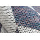 Kusový koberec Sion Sisal Triangles 22373 ecru/blue-pink