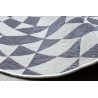 Kusový koberec Sion Sisal Triangles 22373 ecru/blue-pink – na von aj na doma