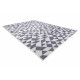 Kusový koberec Sion Sisal Triangles 22373 ecru/blue-pink