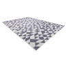 Kusový koberec Sion Sisal Triangles 22373 ecru/blue-pink – na von aj na doma