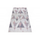 Kusový koberec Sion Sisal Triangles B3006A ecru/pink – na von aj na doma