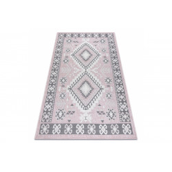 Kusový koberec Sion Sisal Aztec 3007 pink/ecru – na von aj na doma