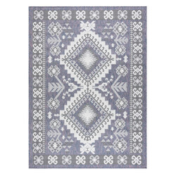 Kusový koberec Sion Sisal Aztec 3007 blue/pink/ecru – na von aj na doma