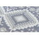 Kusový koberec Sion Sisal Aztec 3007 blue/pink/ecru