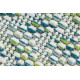 Kusový koberec Sion Sisal Aztec 22184 green/blue/ecru