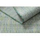 Kusový koberec Sion Sisal Aztec 22184 green/blue/ecru