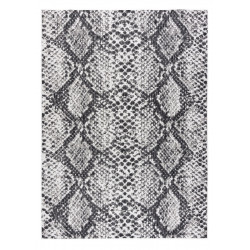 Kusový koberec Sion Sisal Snake`s skin 22162 ecru/black – na von aj na doma