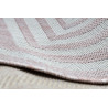 Kusový koberec Sion Sisal Labirinth 22376 pink/ecru