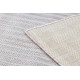 Kusový koberec Sion Sisal Labirinth 22376 pink/ecru – na von aj na doma