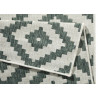 AKCIA: 160x230 cm Kusový koberec Twin-Wendeteppiche 103131 grün creme – na von aj na doma