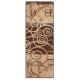AKCIA: 67x180 cm Behúň Coffee Ornament 67x180 Vibe 103491 brown