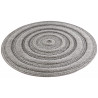 AKCIA: 160x160 (průměr) kruh cm Kusový koberec Handira 103912 Anthracite / Grey