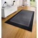 AKCIA: 120x170 cm Kusový koberec Basic 105486 Black