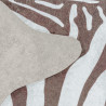 AKCIA: 100x135 tvar kožešiny cm Kusový koberec Etosha 4111 brown (tvar kožušiny)