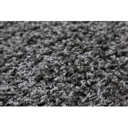 Nášľapy na schody Color shaggy šedý polkruh, samolepiaci