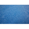Kusový koberec Color shaggy  modrý guľatý
