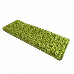 Nášľapy na schody zelený Color shaggy obdĺžnik