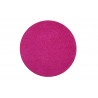 Kusový koberec Color shaggy ružový guľatý
