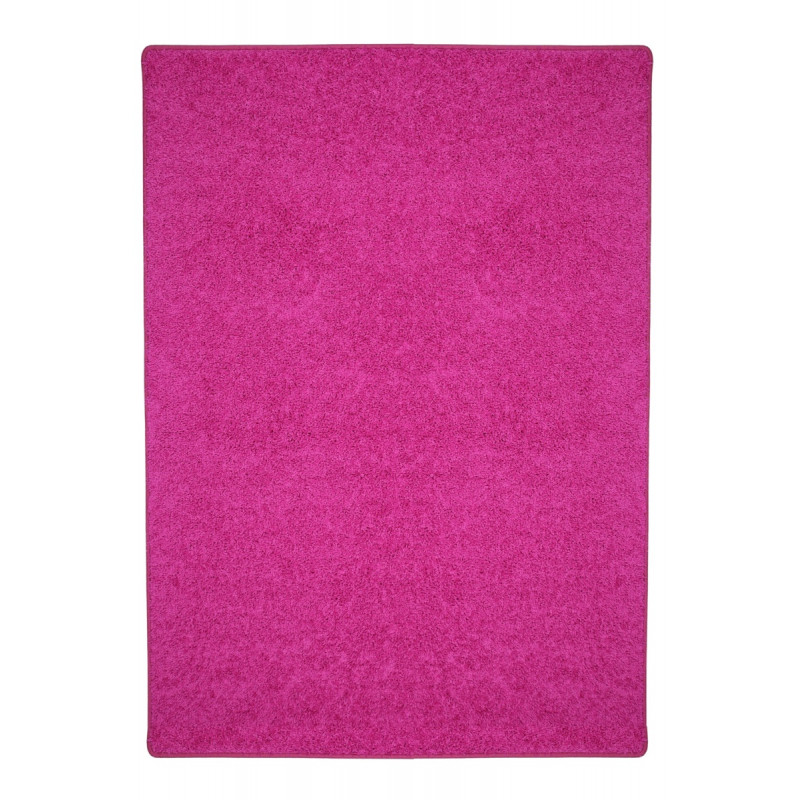 Kusový koberec Color shaggy ružový
