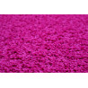 Kusový koberec Color shaggy ružový kvietok