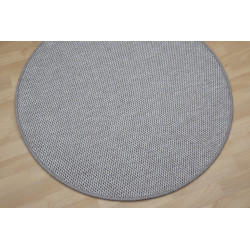Kusový koberec Nature platina kruh
