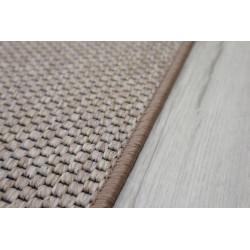 Nášľapy na schody Nature svetlo béžový polkruh, samolepiaci