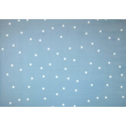 Metrážny koberec Hviezdičky modré