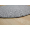 Kusový koberec Wellington sivý kruh