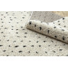AKCIA: 120x170 cm Kusový koberec Berber Syla B752 dots cream