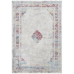 AKCIA: 80x150 cm Kusový koberec Opulence 104711 Silver-multicolored