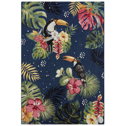 Kusový koberec Flair 105609 Tropical Dream Blue Multicolored – na von aj na doma