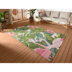 Kusový koberec Flair 105614 Tropical Flamingo Multicolored – na von aj na doma