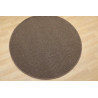 Kusový koberec Astra hnedá kruh