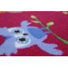 Detský kusový koberec Sovička 5281 ružový