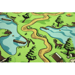 Detský metrážny koberec Aljaška 5229