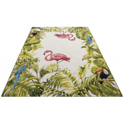 Kusový koberec Flair 105616 Tropical Birds Multicolored – na von aj na doma