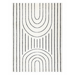 Kusový koberec Gloss 2813 87 greek black/grey