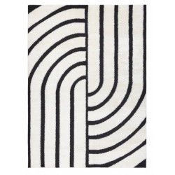 Kusový koberec Gloss 2813 87 greek black/grey