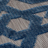Kusový koberec Piatto Oro Blue kruh – na von aj na doma
