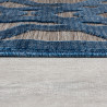Kusový koberec Piatto Oro Blue kruh – na von aj na doma