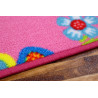 Detský kusový koberec Motýlik 5241 ružový